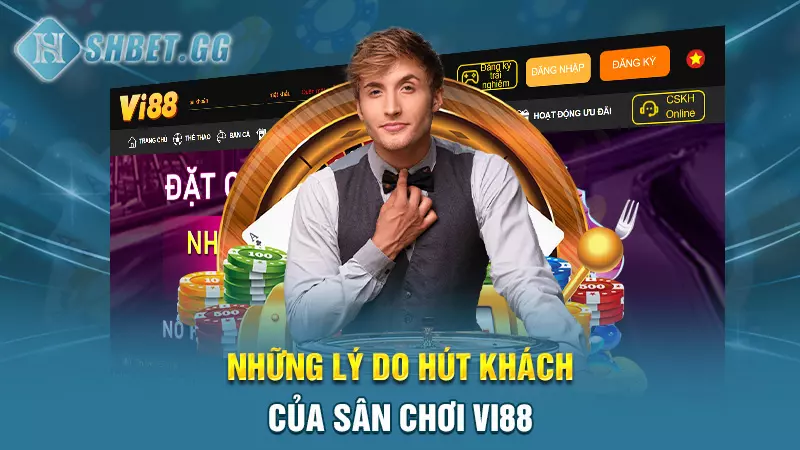 Những lý do hút khách của sân chơi Vi88